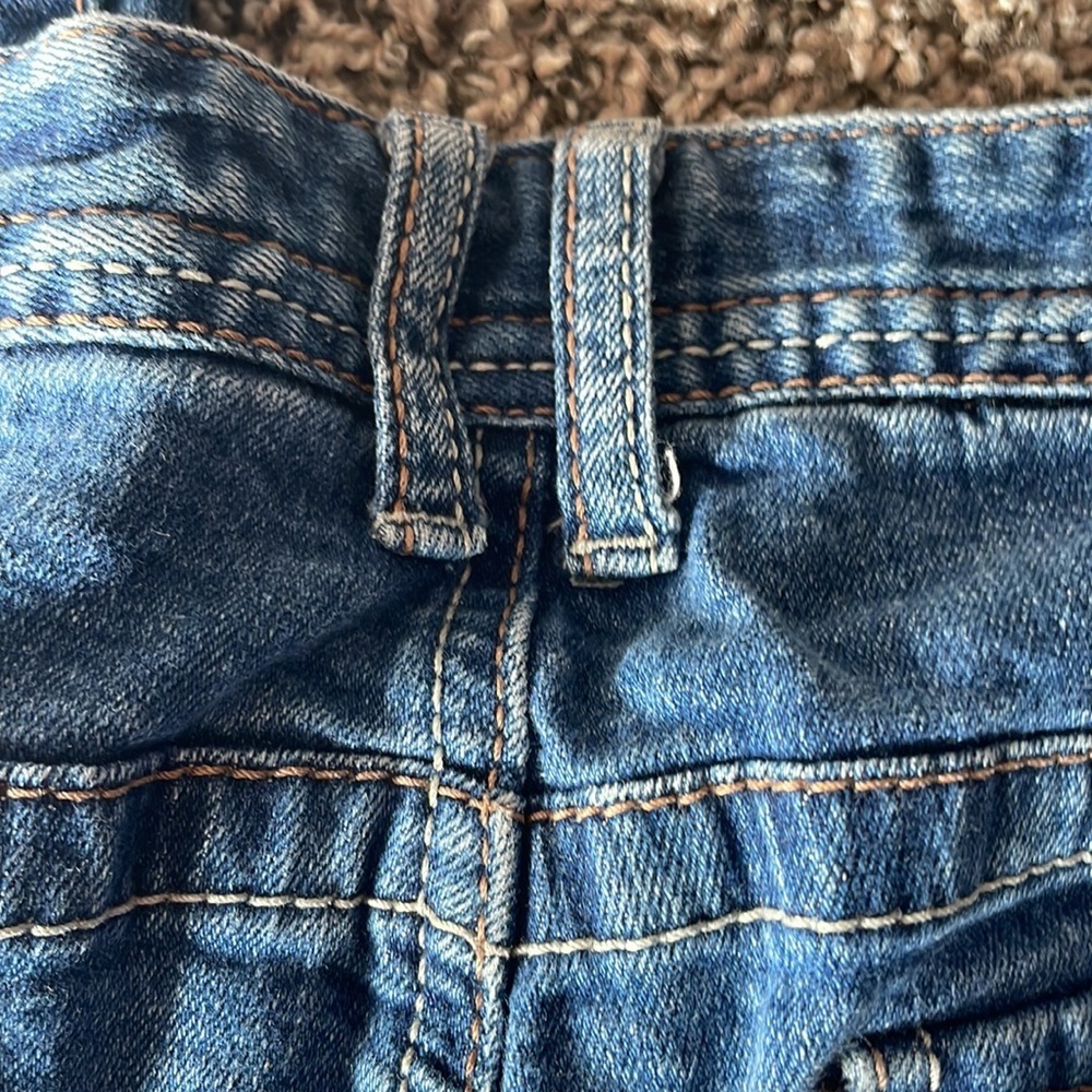 Rue 21 denim short mid-rise boot cute jeans - Picture 5 of 9